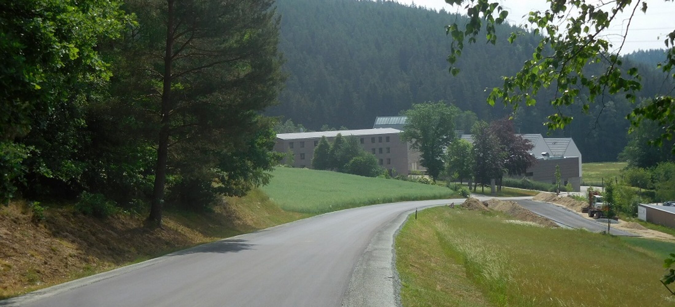 Zufahrt nach Johannisthal