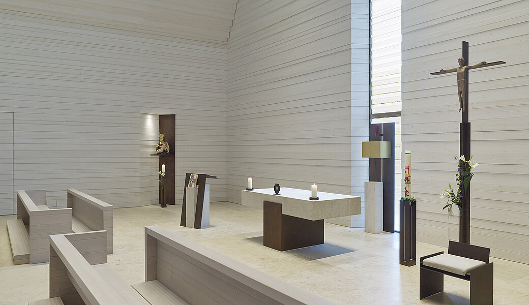 Altarraum Johannisthaler Hauskapelle