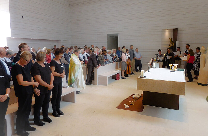 Jugendblaskapelle Nabburg in der Kirche
