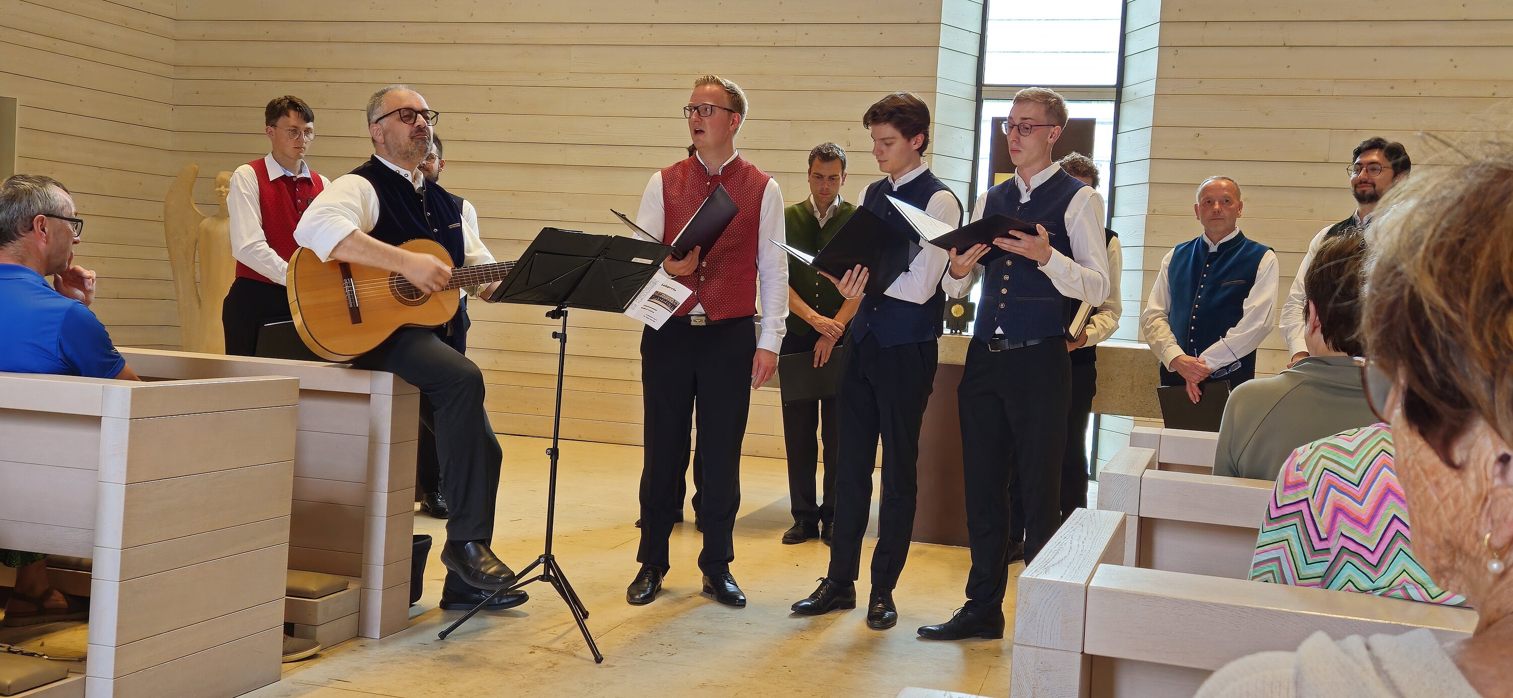Vokalensemble Hubert Velten in der Hauskapelle Johannisthal