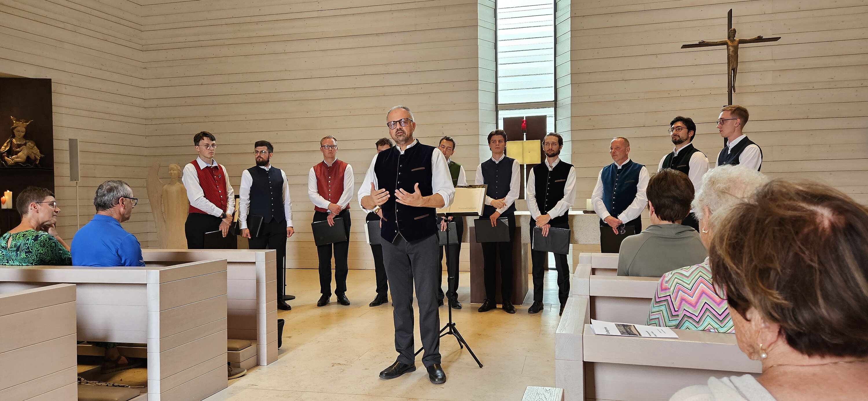 Vokalensemble Hubert Velten in der Hauskapelle Johannisthal