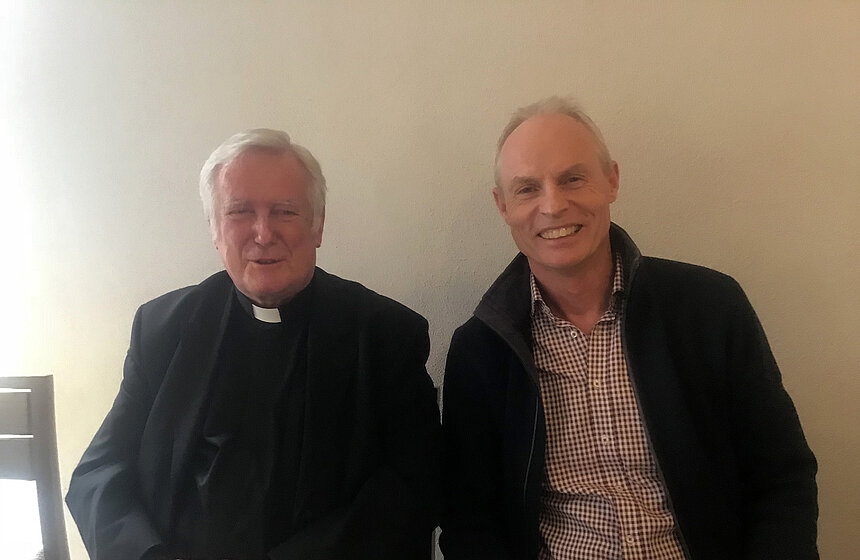 Bischof Hofmann und Herr Neugirg